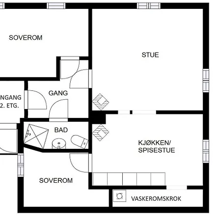 Koselig & Romslig Villaleilighet شقة هالدن